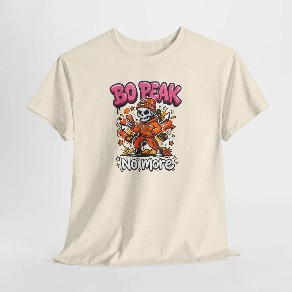 Bo Peak No More Skeleton Astronaut Graphic Tee Skull Space Illustration